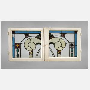 Bleiglasfenster Jugendstil