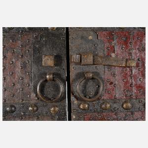 Paar große Türblätter