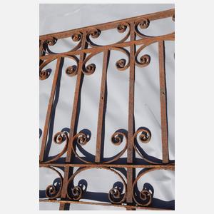 Terrassenbrüstung Schmiedeeisen