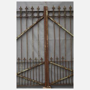 Großes Eingangstor Schmiedeeisen