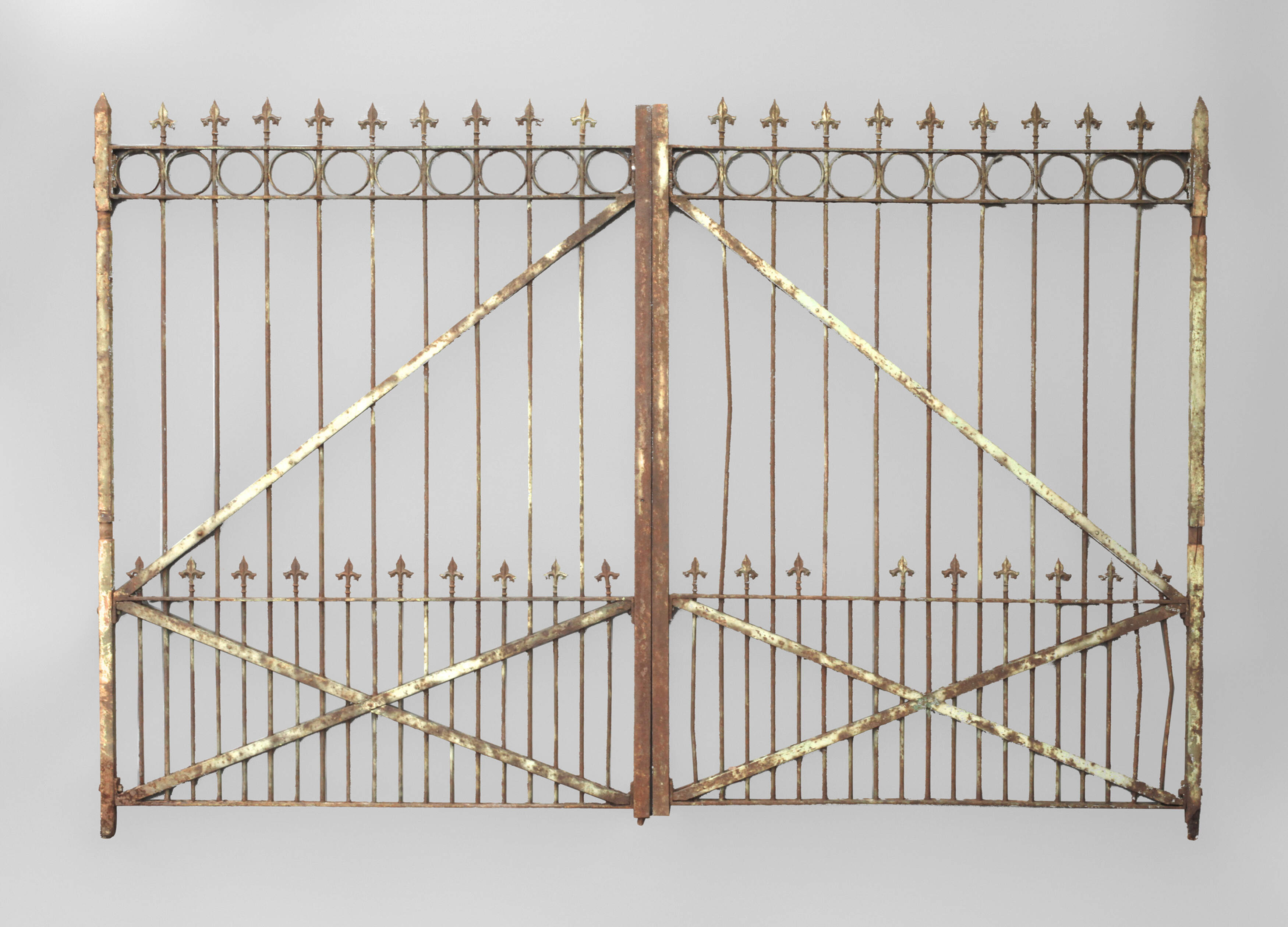 Großes Eingangstor Schmiedeeisen