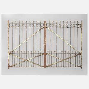 Großes Eingangstor Schmiedeeisen