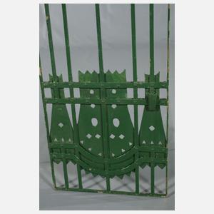 Paar Fenstergitter Jugendstil