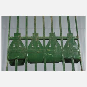 Paar Fenstergitter Jugendstil