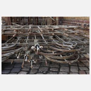 Prächtige Zaunanlage Schmiedeeisen