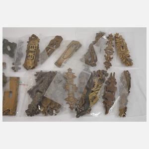 Großes Konvolut Möbelbeschläge