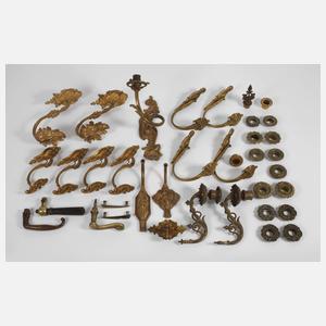 Großes Konvolut Beschläge