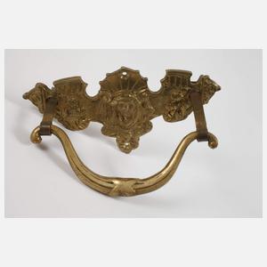 Sechs barocke Kommodenbeschläge