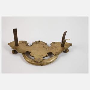 Sechs barocke Kommodenbeschläge