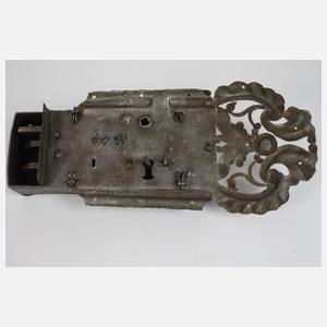 Großes barockes Türschloss