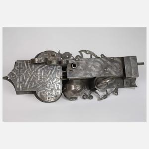 Prächtiges barockes Türschloss