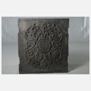 Kaminplatte Gusseisen