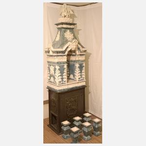 Prächtiger Fayenceofen Barock