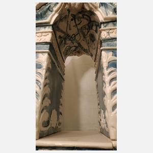 Prächtiger Fayenceofen Barock