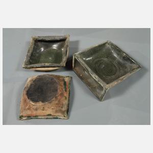 Satz barocke Napfkacheln