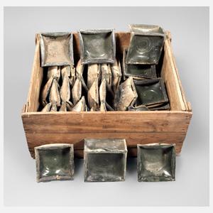 Satz barocke Napfkacheln