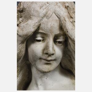 Gartenbüste Jugendstil