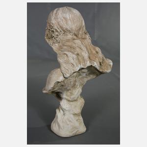 Gartenbüste Jugendstil