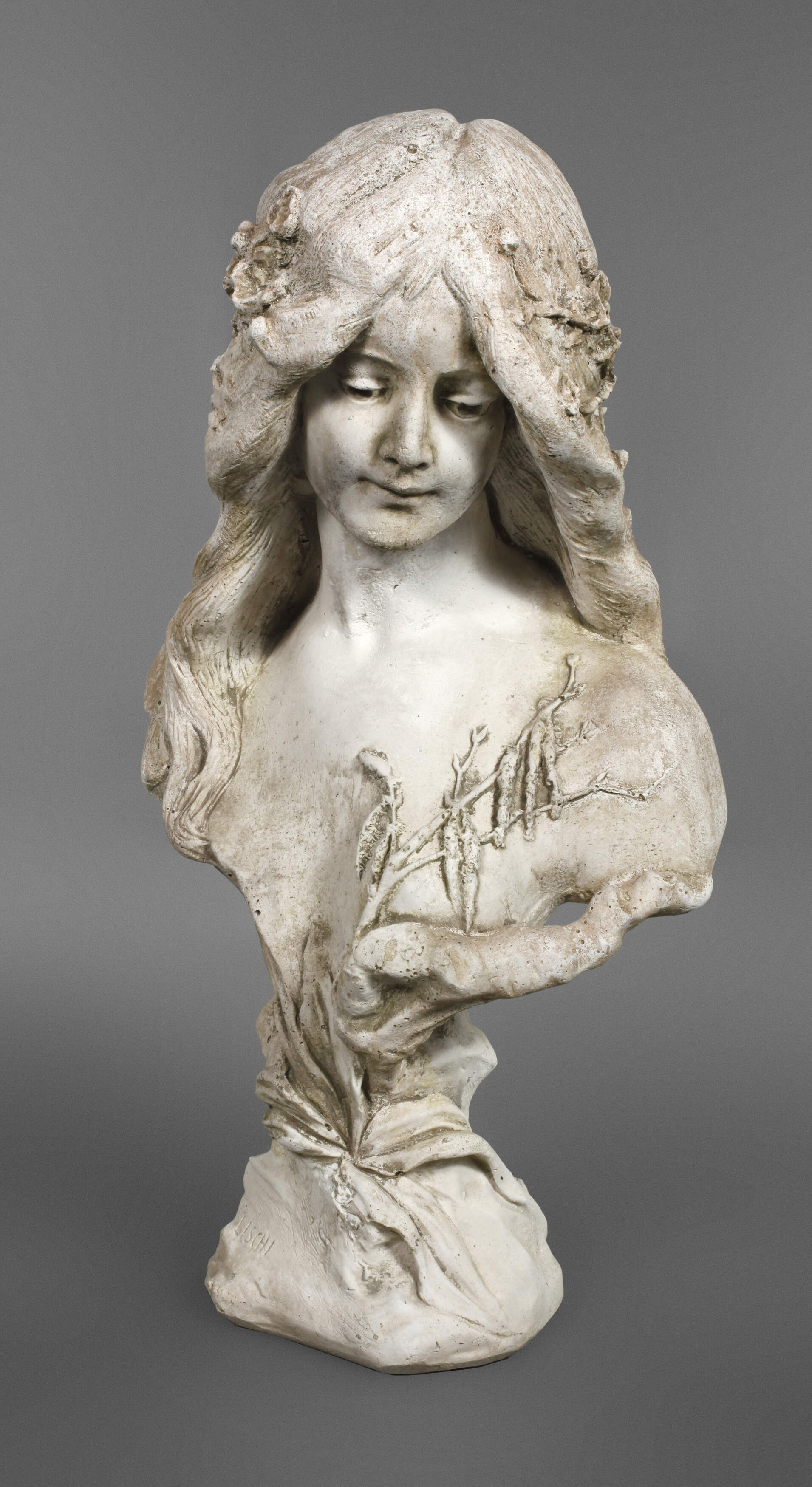 Gartenbüste Jugendstil