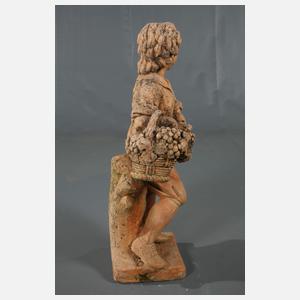 Gartenfigur Knabe