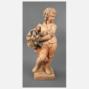 Gartenfigur Knabe