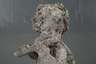 Gartenfigur Putto als Flötenspieler
