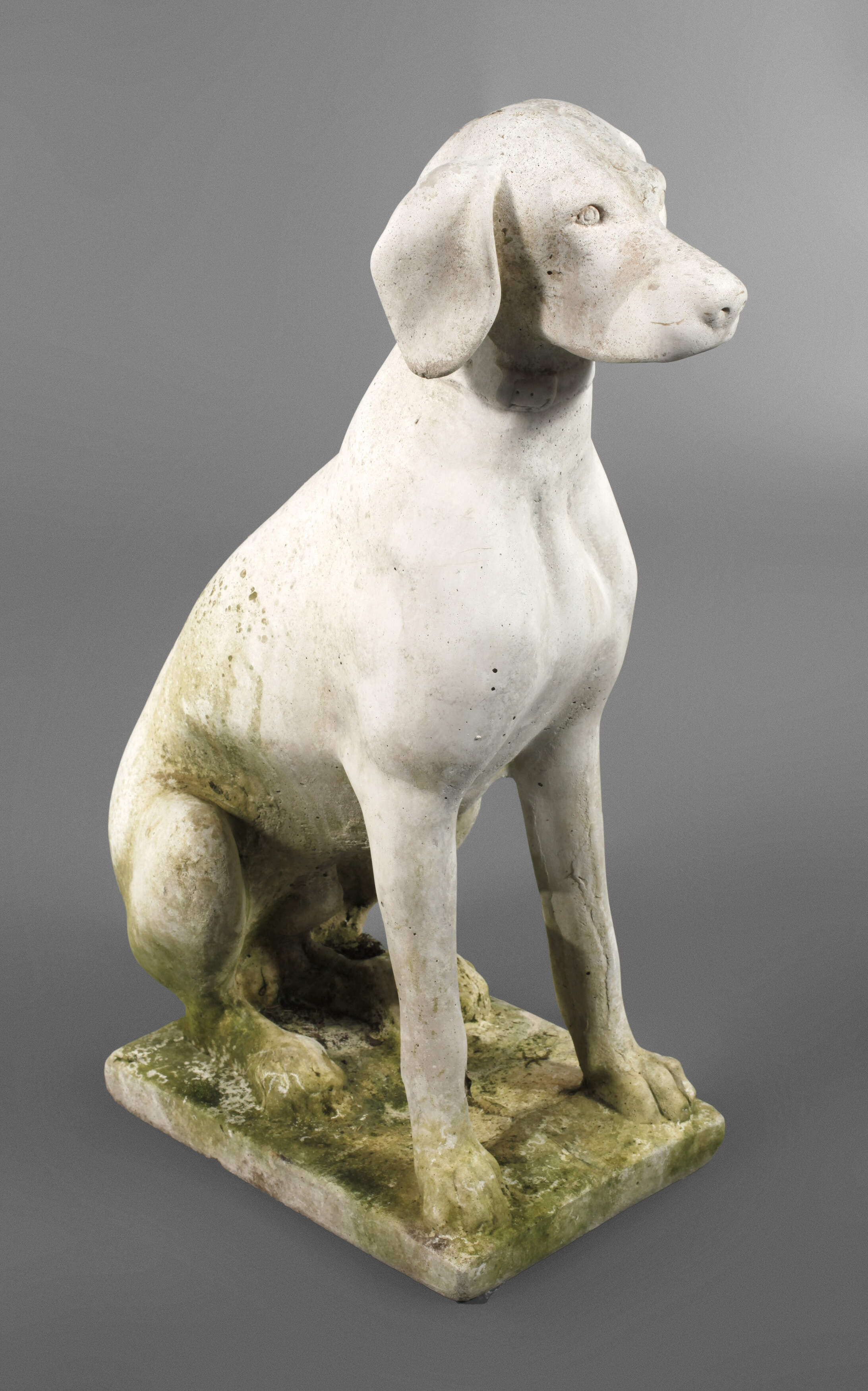Gartenfigur Jagdhund