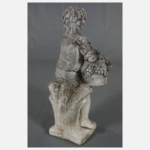 Gartenfigur Knabe