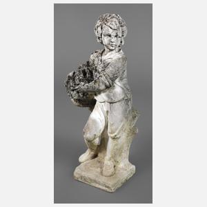 Gartenfigur Knabe