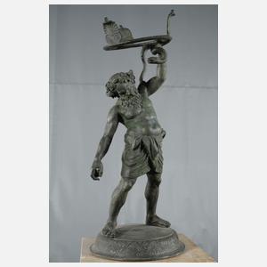 Antikisierende Bronzefigur nach Michele Amodio