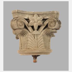 Klassizistisches Kapitell Sandstein
