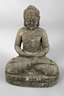 Gartenfigur sitzender Buddha