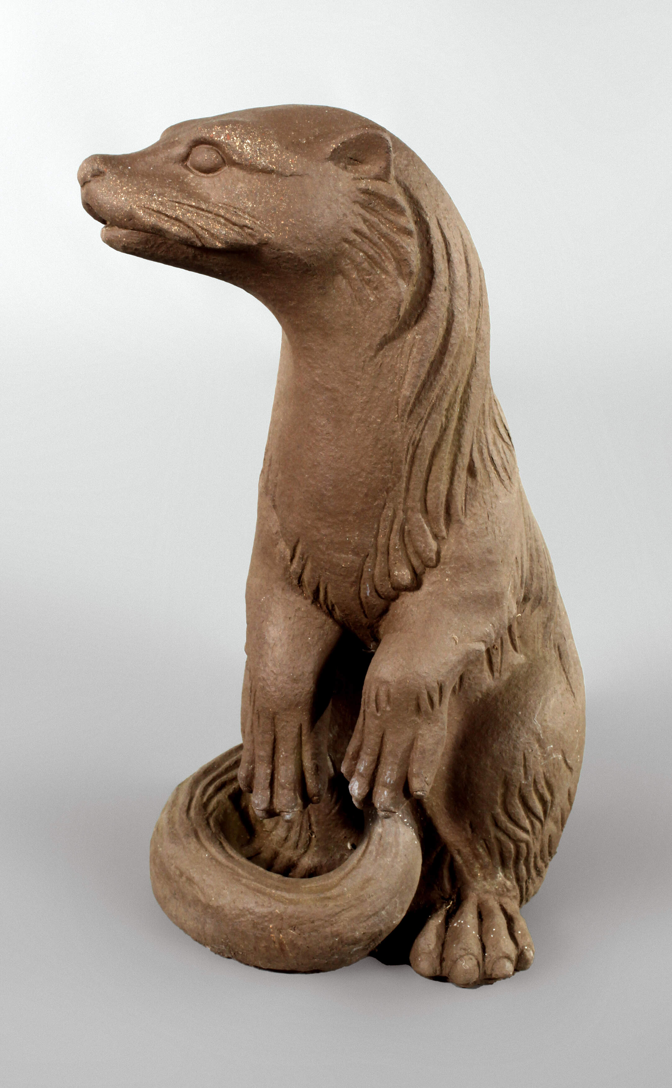 Brunnenfigur Karlsruher Majolika