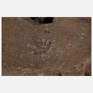 Gartenfigur Karlsruher Majolika