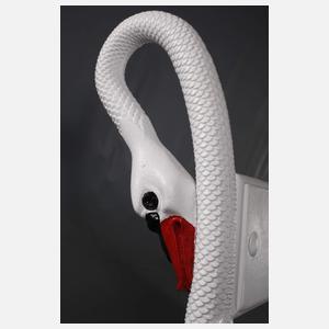 Dekorative Gartenbank Gusseisen