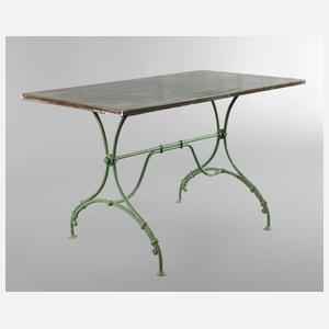 Gartentisch Schmiedeeisen