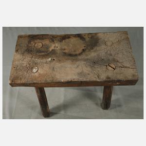 Bäuerlicher Arbeitstisch