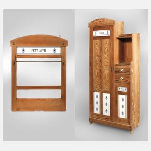 Küchenschrank mit Wächtersbach Keramik