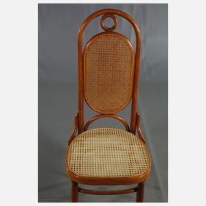 Sechs Bugholzstühle