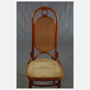 Sechs Bugholzstühle