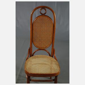 Sechs Bugholzstühle