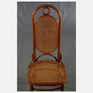 Sechs Bugholzstühle