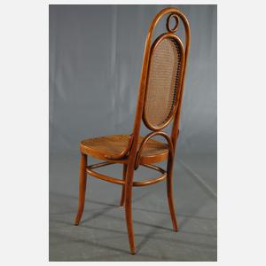 Sechs Bugholzstühle