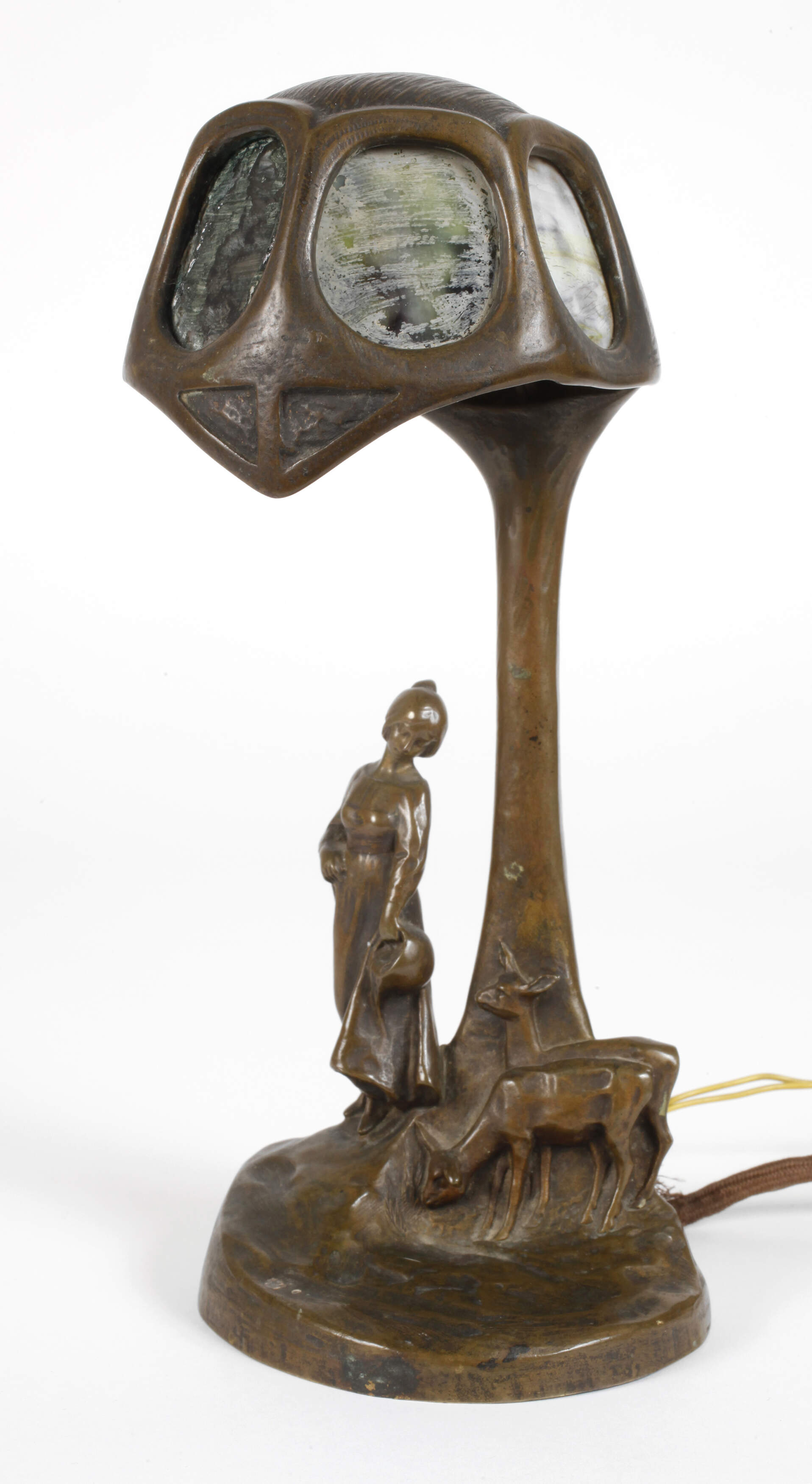 Figürliche Tischlampe