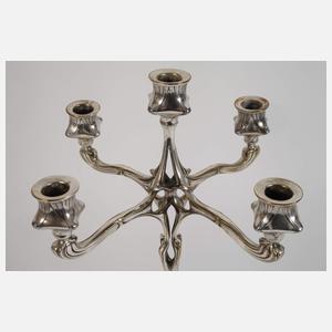 Zwei Kandelaber Jugendstil