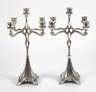 Zwei Kandelaber Jugendstil