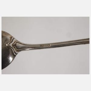 Sechs Mokkalöffel Jugendstil