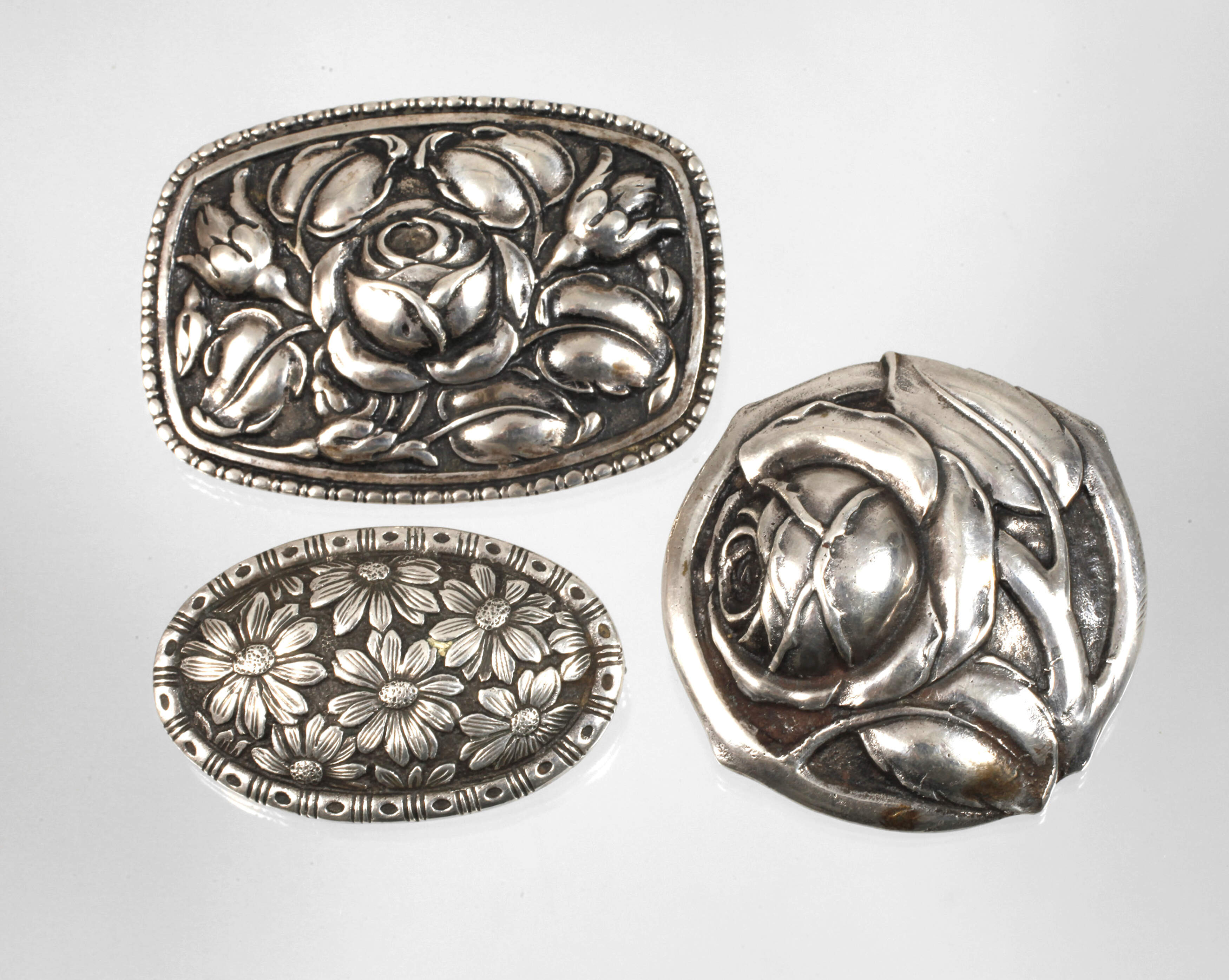 Martin Mayer drei Broschen