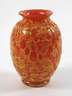 Loetz Witwe Vase Orange Orbulin Neu