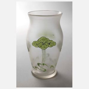 Fritz Heckert Petersdorf Vase "Kristall-Cypern"